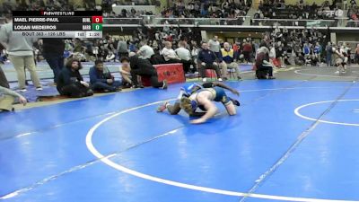 126 lbs Quarterfinal - Mael Pierre-Paul, Bunnell vs Logan Medeiros, Barrington