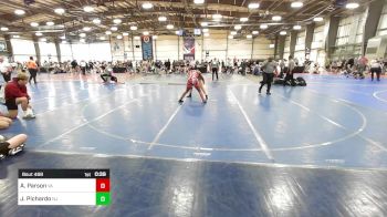 126 lbs Consolation - Ariyanah Parson, VA vs Jada Pichardo, NJ