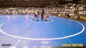 85 lbs Consi Of 8 #1 - Tyler Nowicki, Howe Wrestling School vs Jackson Moreno, Alber Athletics
