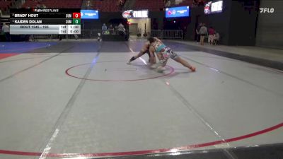 195 lbs Round 3 - Kaiden Dolan, No Team vs Brady Hout, Ronan Wrestling