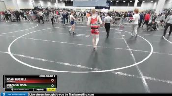 132 lbs Cons. Round 2 - Brenden Rayl, Illinois vs Adam Russell, Arkansas