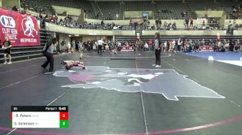 55 lbs Round 1 - Rayce Peters, Le Sueur/ Henderson Giants vs Gibbs Sorenson, Byron Bears