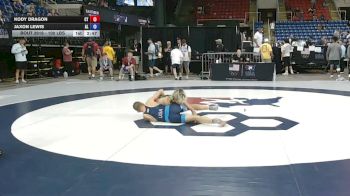 100 lbs Champ. Rd Of 16 - Kody Dragon, Connecticut vs Jaxon Lewis, Alabama
