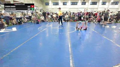 98 lbs Round Robin 2 - Colton Zabinski, Central IL RAGE-EL vs Charley Ayers, Arsenal WV-EL