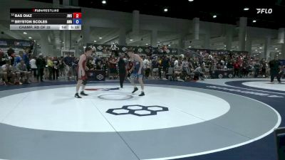 74 kg Champ. Rd Of 32 - Bas Diaz, Jackrabbit Wrestling Club vs Bryston Scoles, Askren Wrestling Academy