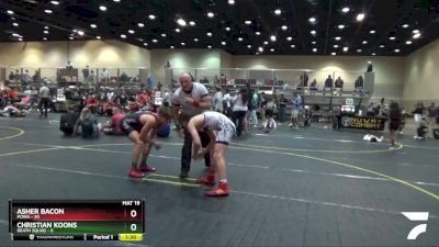 140 lbs Round 3 (6 Team) - Asher Bacon, POWA vs Christian Koons, Death Squad