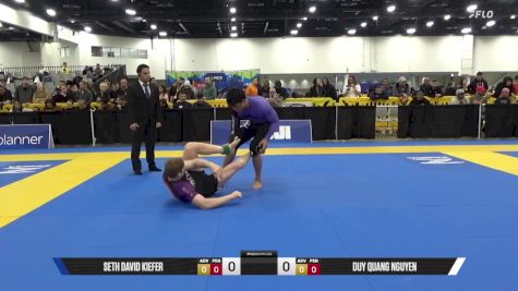 Duy Quang Nguyen vs Seth David Kiefer 2025 World IBJJF Jiu-Jitsu No-Gi Championship