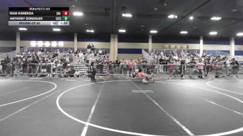 126 lbs Round Of 64 - Kian Kanekoa, 208 Spartans vs Anthony Gonzales, Cats WC