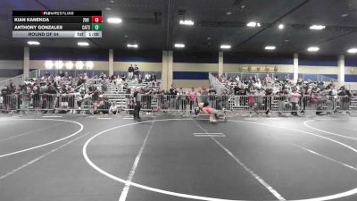 126 lbs Round Of 64 - Kian Kanekoa, 208 Spartans vs Anthony Gonzales, Cats WC