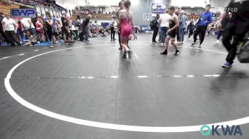 85 lbs Consi Of 4 - Fisher Green, Saints Youth Wrestling Club vs Adyson Wagner, Choctaw Ironman