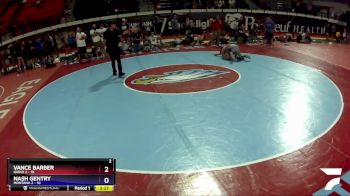 175 lbs Placement (16 Team) - Vance Barber, Idaho 2 vs Nash Gentry, Montana 2