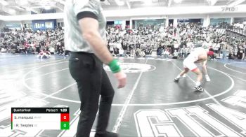 138 lbs Quarterfinal - Rylon Teeples, South Summit vs Brian Marquez, Manti