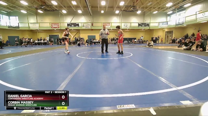 110 lbs Round 1 - Corbin Massey, Rogue Warrior Wrestling vs Daniel ...