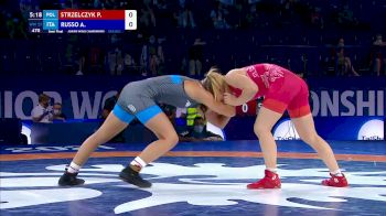 57 kg Semifinal - Patrycja Strzelczyk, POL vs Aurora Russo, ITA