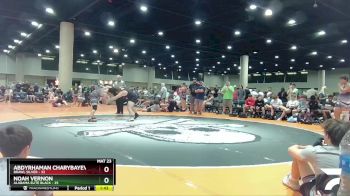 215 lbs Round 4 (6 Team) - Abdyrhaman Charybayev, BRAWL Silver vs Noah Vernon, Alabama Elite Black