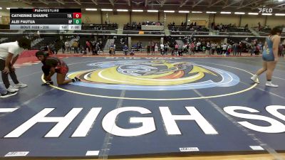 235 lbs Semifinal - Catherine Sharpe, Tolman vs Alei Fautua, North Providence