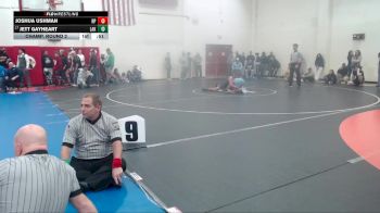 150 lbs Champ. Round 2 - Jett Gayheart, Lakeland vs Joshua Ushman, Riverton Parke