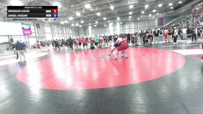 215 lbs 3rd Place Match - Brendan David, NWWC vs Angel Huizar, Victory Wrestling-Central WA