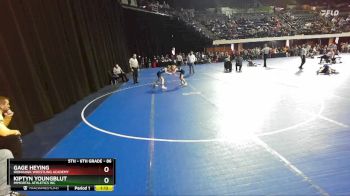 86 lbs Semifinal - Gage Heying, Ironhawk Wrestling Academy vs Kiptyn Youngblut, Immortal Athletics WC