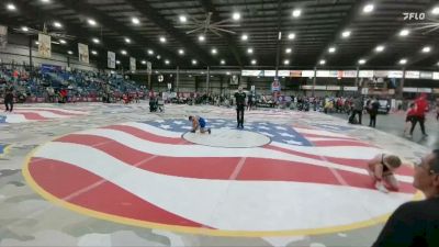 90-95 lbs Round 2 - Parker Mowrey, Tiger Tough vs Paizleigh Real Bird, Medicine Horse
