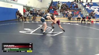 157 lbs Placement Matches (8 Team) - Trevor Thompson, Cerritos vs Gavin Ibarra, Mt. San Antonio College