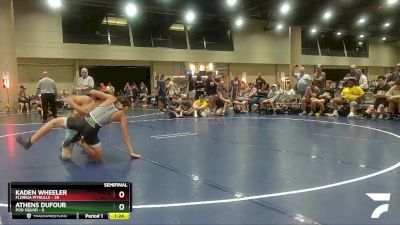 144 lbs Semis (4 Team) - Athens Dufour, Pod Squad vs Kaden Wheeler, Florida Pitbulls
