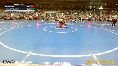 90 lbs Round Of 32 - Aden Czepa, MN Elite vs Jordan Williams, Black Fox Academy