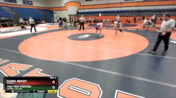 197 lbs Cons. Semi - Daniel Benoit, Ozarks vs Treyten Steffen, Cornell College