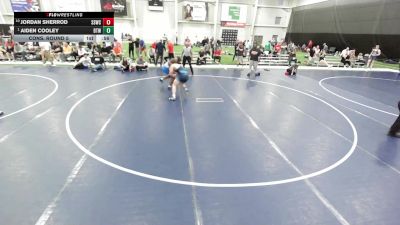 Junior Boys - 215 lbs Cons. Round 3 - Aiden Cooley, Best Trained Wrestling vs Jordan Sherrod, South Sip Wrestling Club