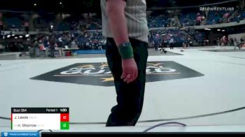 101 lbs Cons. Round 1 - Hugh Sharrow, Quincy Senior vs Justin Lewis, Harlem