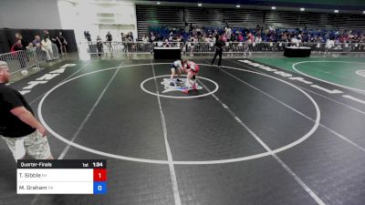 106 lbs Quarterfinal - Teegan Sibble, NY vs Mai Graham, PA