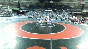 Girls 4A 145 lbs 1st Place Match - Kylee Wicklund, Lake Stevens (Girls) vs Marissa Denke, Glacier Peak (Girls)