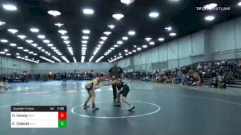 135 lbs Quarterfinal - Heaven Handy, Nm Gold vs Emma Chacon, Valiant College Preparatory