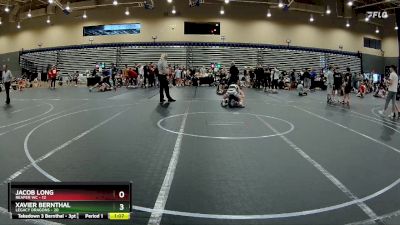 96 lbs Round 4 (8 Team) - Xavier Bernthal, Legacy Dragons vs Jacob Long, Reaper WC