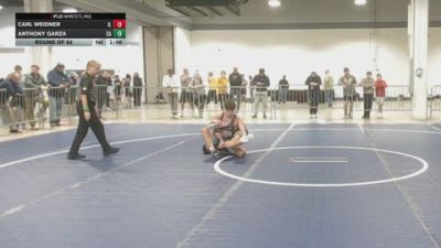 120 lbs Round Of 64 - Carl Weidner, IL vs Anthony Garza, CA