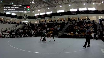 120 lbs 4th Wrestleback (16 Team) - Charles Henderson, Eastside Hs vs Max Meredith, Ola