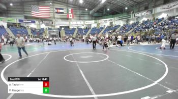 58 lbs Quarterfinal - Andres Tapia, Grindhouse WC vs Victor Rangel, Big Game