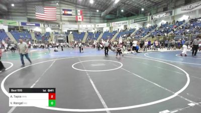 58 lbs Quarterfinal - Andres Tapia, Grindhouse WC vs Victor Rangel, Big Game