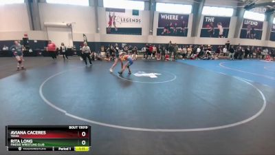 126 lbs Quarterfinal - Rita Long, Finesse Wrestling Club vs Aviana Caceres, Texas