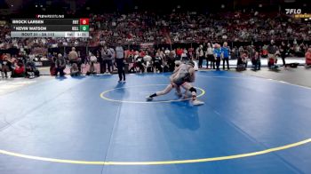 3A 113 lbs Champ. Round 1 - Kevin Watson, Kellogg vs Brock Larsen, Firth