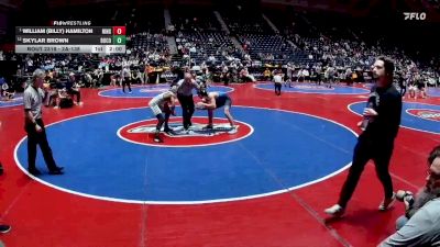 2A-138 lbs Semifinal - William (Billy) Hamilton, Ringgold vs Skylar Brown, Burke County