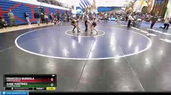 98 lbs Quarterfinal - Gabe Martinez, Mountain Home vs Francisco Burrola, American Falls