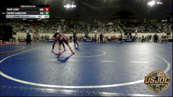 170 lbs Consi Of 8 #2 - Jack Lusk, Darko Valley Wolfpak vs Jacob Hamilton, Highlander Youth
