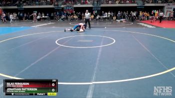 215 lbs Cons. Semi - Silas Ferguson, Sitka High School vs Jonathan Patterson, Eielson High School