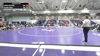 141 lbs Round 5 (10 Team) - Blaine Ortiz, Missouri Valley vs Logan Wagner, Marian University (IN)