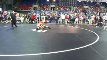 160 lbs 5th Place - Ben Smith, Utah vs Bradley Rodriguez-Little, Minnesota