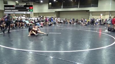 144 lbs Round 4 (6 Team) - Hagen Sharp, Guerilla WC vs Andrew Ramirez, The Factory Wrestling