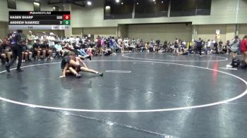 144 lbs Round 4 (6 Team) - Hagen Sharp, Guerilla WC vs Andrew Ramirez, The Factory Wrestling