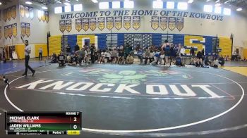 113 lbs Round 7 (8 Team) - Jaden Williams, Wellington vs MICHAEL CLARK, Cypress Creek