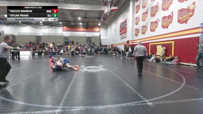 190 lbs Quarterfinal - Rocco Redmon, Dundee vs Dylan Frass, Olentangy Liberty